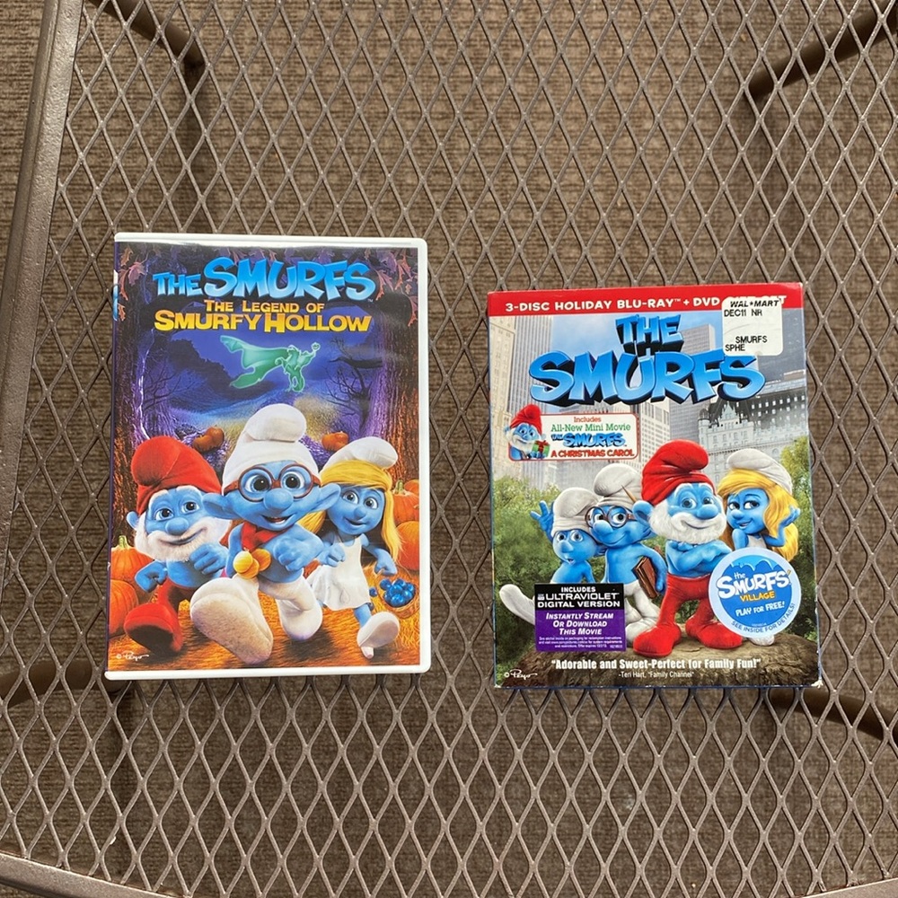 The Smurfs DVD & Blu-Ray Movie DVD 📀 Bundle (2) - Picture 7 of 16